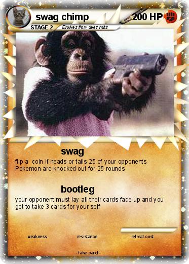 Pokemon swag chimp