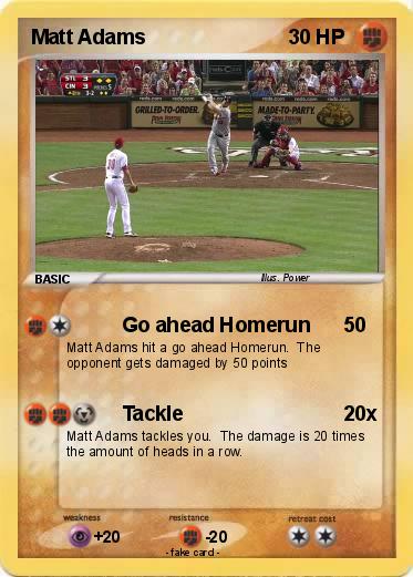 Pokemon Matt Adams