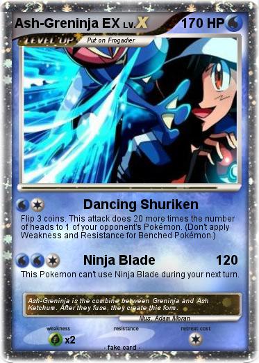Pokemon Ash-Greninja EX
