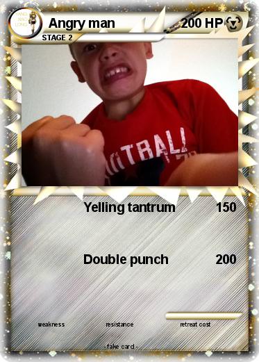 Pokemon Angry man