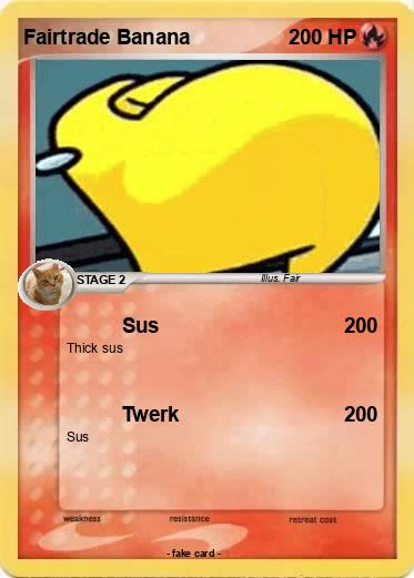 Pokemon Fairtrade Banana