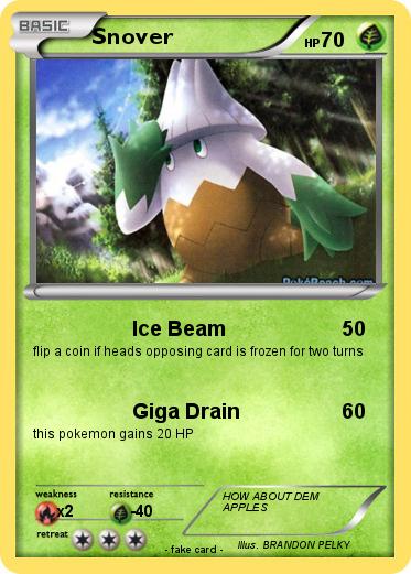 Pokemon Snover