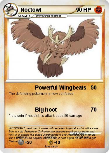 Pokemon Noctowl
