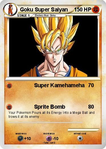 Pokemon Goku Super Saiyan