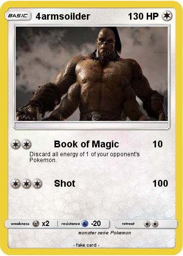 Pokemon 4armsoilder