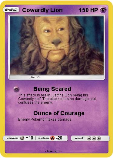 Pokemon Cowardly Lion