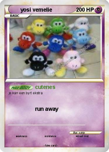 Pokemon yosi vemelie