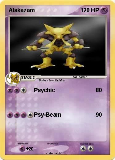 Pokemon Alakazam