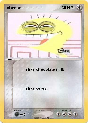 Pokemon cheese