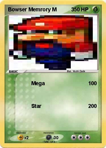 Pokemon Bowser Memrory M          3