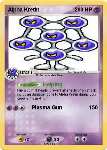 Pokemon Alpha Kretin
