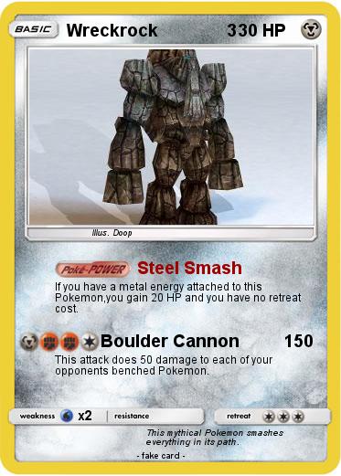 Pokemon Wreckrock               3