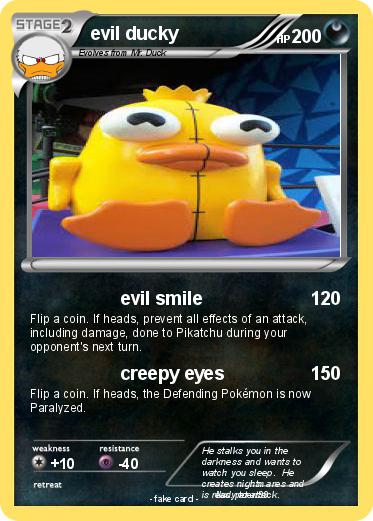 Pokemon evil ducky