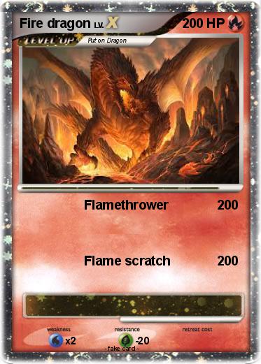 Pokemon Fire dragon