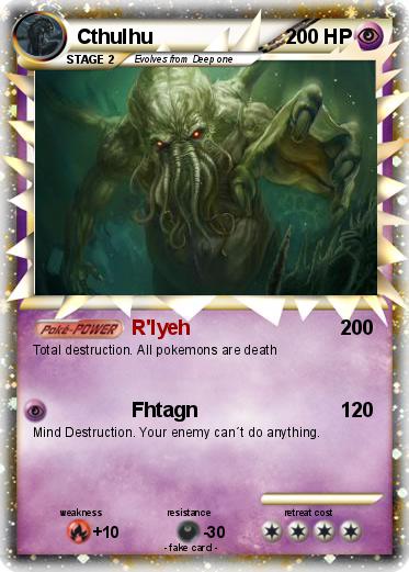Pokemon Cthulhu