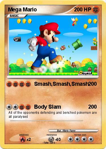 Pokemon Mega Mario