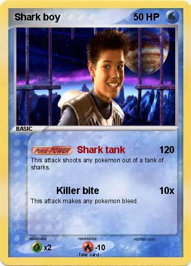 Pokemon Shark boy