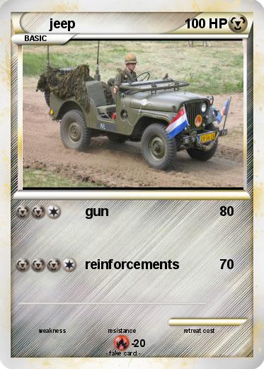 Pokemon jeep