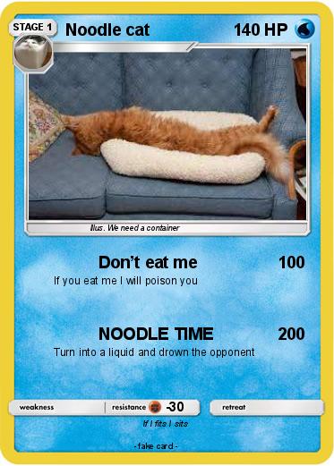 Pokemon Noodle cat