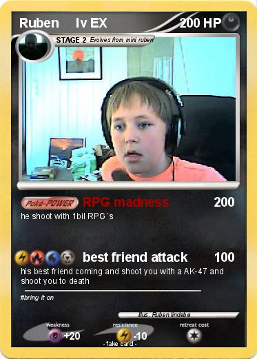 Pokemon Ruben     lv EX