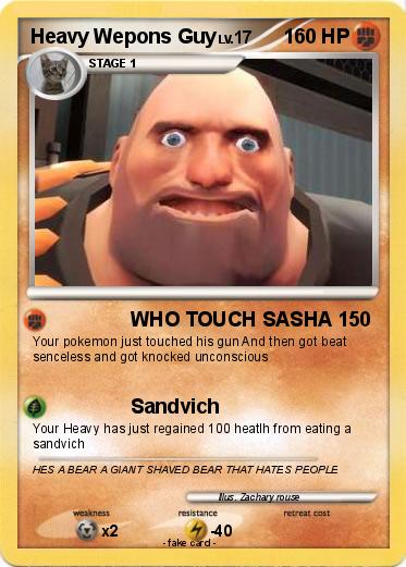 Pokemon Heavy Wepons Guy