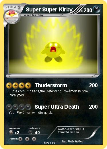 Pokemon Super Super Kirby