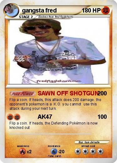 Pokemon gangsta fred