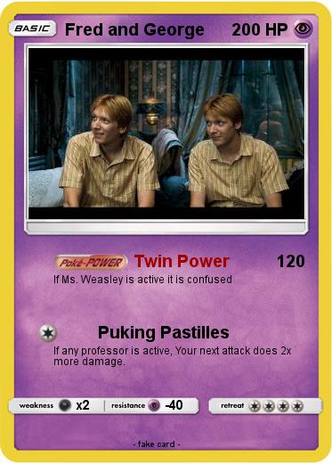 Pokemon Fred and George