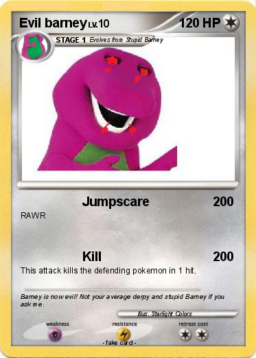 Pokemon Evil barney