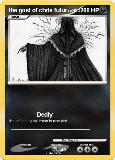 Pokemon the gost of chris futur