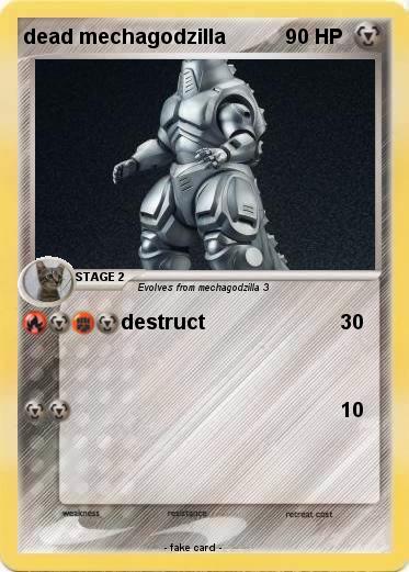 Pokemon dead mechagodzilla