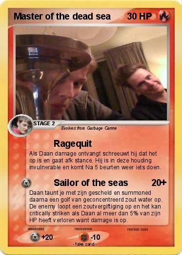 Pokemon Master of the dead sea