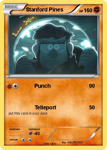 Pokemon Stanford Pines