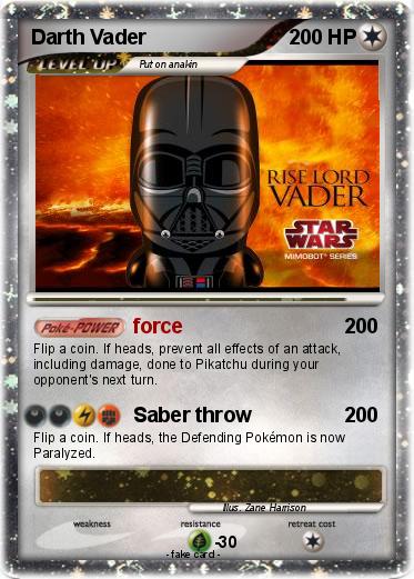 Pokemon Darth Vader                                                                                           76