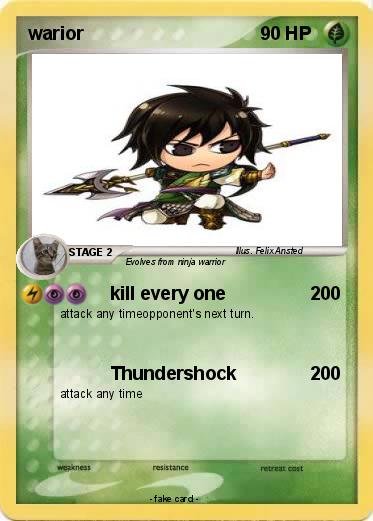 Pokemon warior