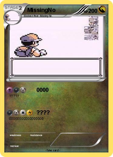 Pokemon MissingNo