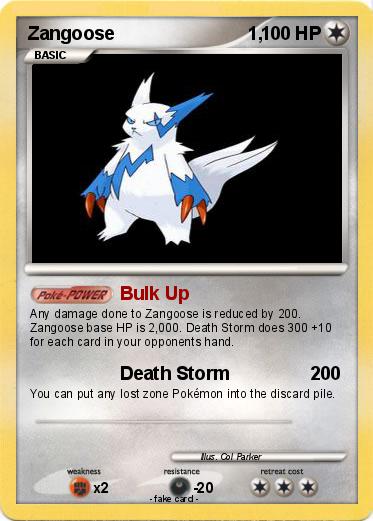 Pokemon Zangoose                          1,