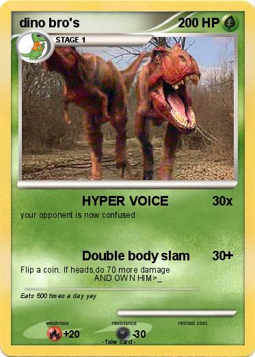 Pokemon dino bro's
