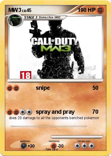Pokemon MW3