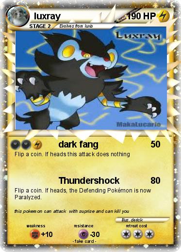 Pokemon luxray