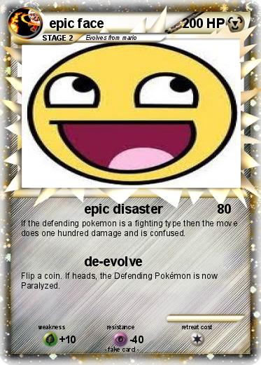 Pokemon epic face