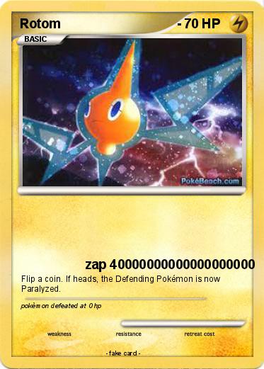 Pokemon Rotom                                -