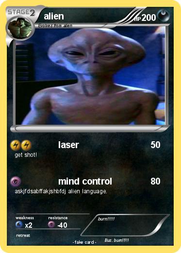 Pokemon alien