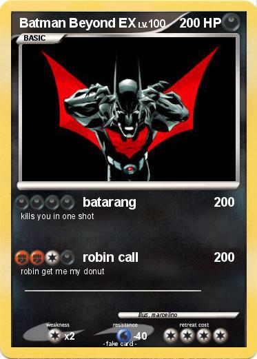 Pokemon Batman Beyond EX