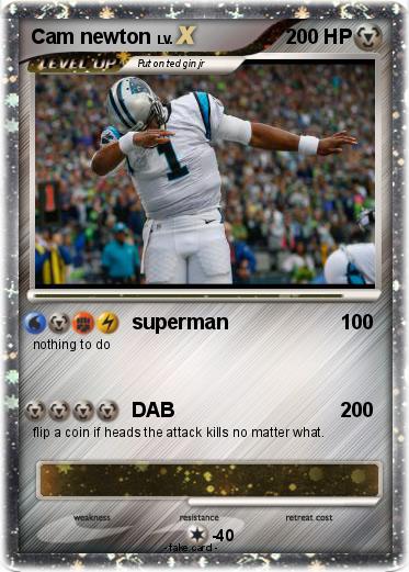 Pokemon Cam newton