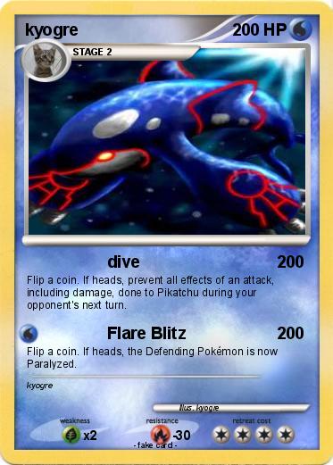 Pokemon kyogre