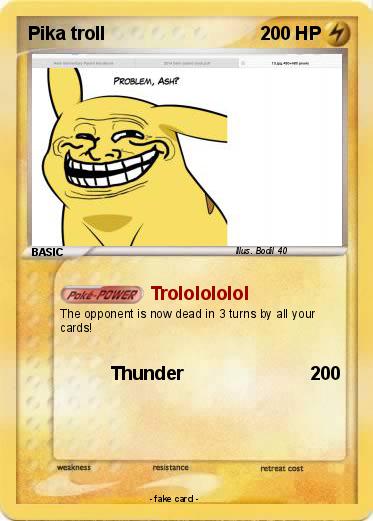 Pokemon Pika troll
