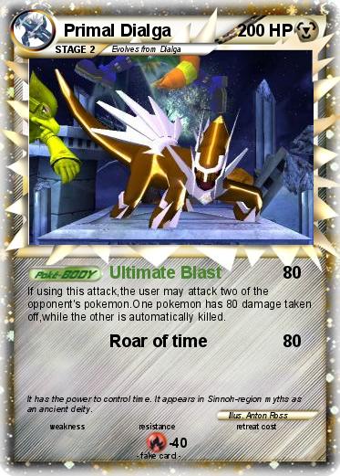 Pokemon Primal Dialga