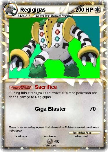 Pokemon Regigigas
