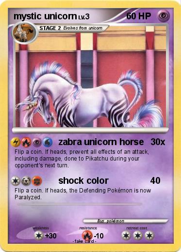 Pokemon mystic unicorn